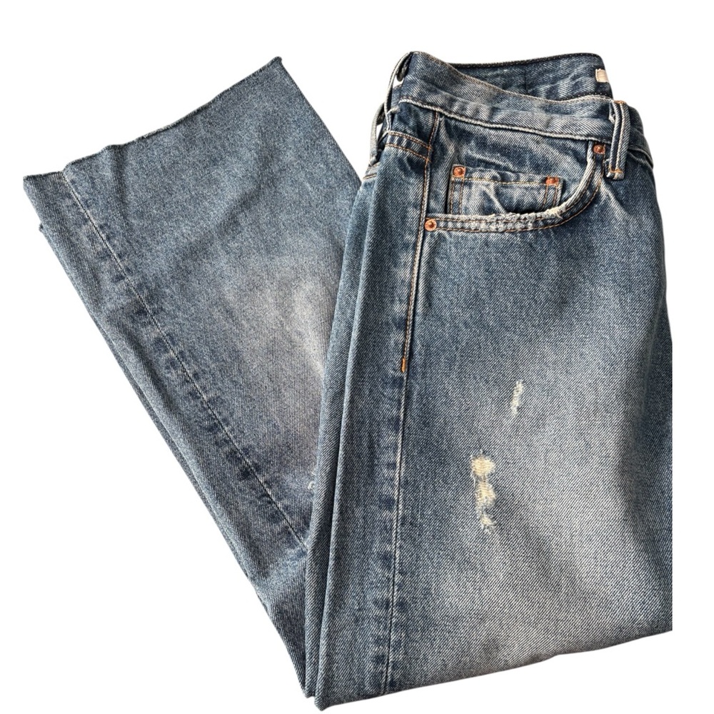 GRLFRND Linda Mid-Rise Distressed Jeans in Zodiac Size 25 — DESIGNER!!! - Picture 5 of 12